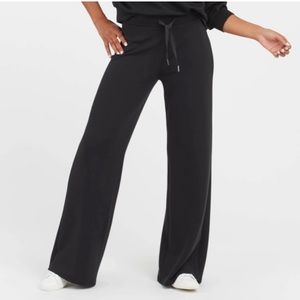 Spanx AirEssentials Wide Leg Pants Black Size M Tall